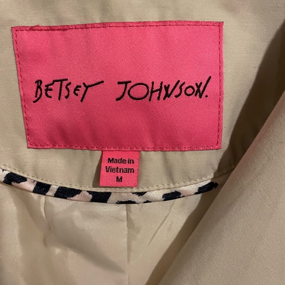 Betsey Johnson Rain Coat - Picture 2 of 3